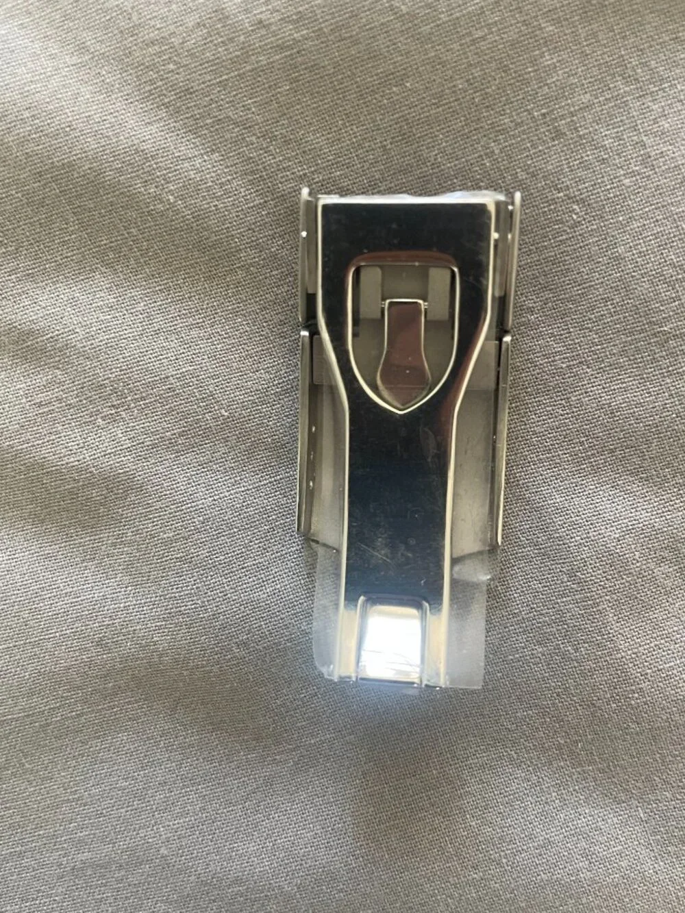 18mm Stainless Steel Silver Deployment Clasp For Tudor watches